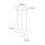 Elegant Adjustable Chandelier with Wooden Body, Beige & Walnut Finish | 24 to 60.6 Inches Tall | Ø12 x 7.5 Inches Cap | 3 x E27 Sockets (Max 40W) | Stylish Lighting for Home & Office, IP20 Rated, Bulb Not Included-1167190087-1167190084