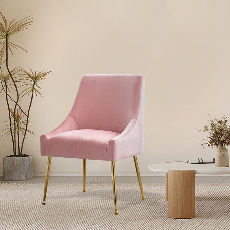 Chaise d'appoint Fiodor, Rose