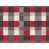 Gray/Red Gingham