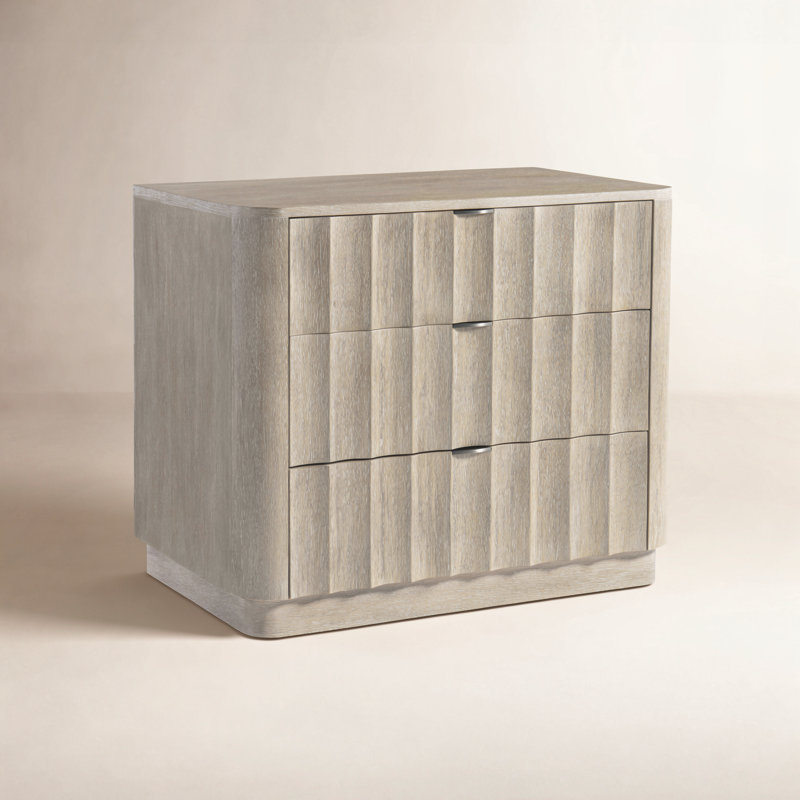 Bernhardt Loggia 3-Drawer Nightstand