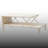 Metal Legs Rectangle Elite Coffee Table