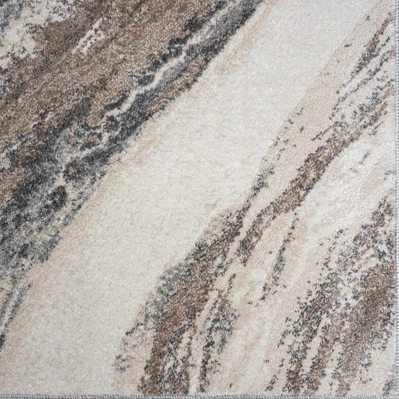 Alayana Abstract Indoor Rug, Rectangle 4' x 5'