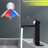 1 Hole Bathroom Sink Faucet, Stainless Steel, Matte Black, With And Drain Assembly For Renovation Project 3-124241811
