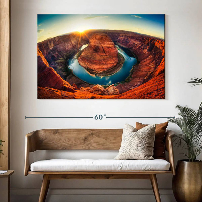 Paysage d'Alvord Glen Canyon, H 34 po x l 51 po