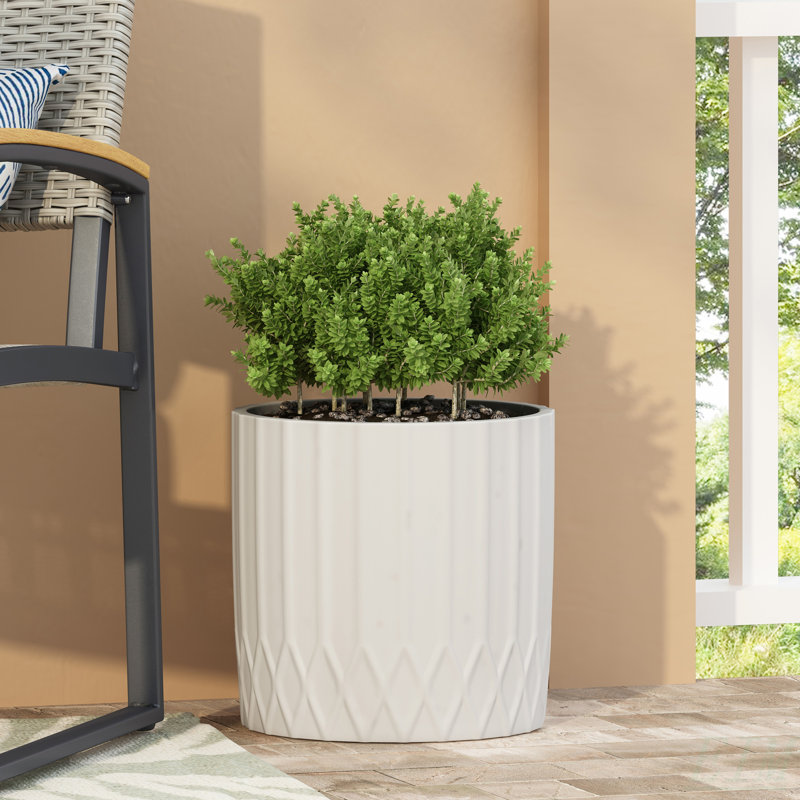 MGO PLANTER, 12.83" H x 12.83" W x 12.75" D
