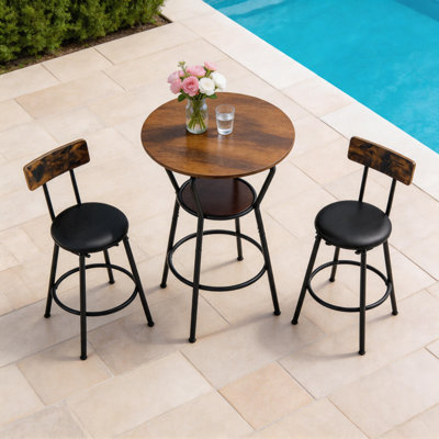 Ensemble de table bistro Industrial Industrial