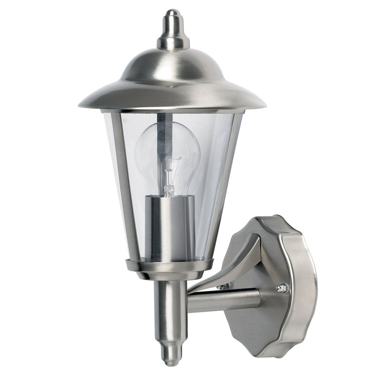Rumbaugh Stainless Steel 31.5cm H Outdoor Wall Lantern