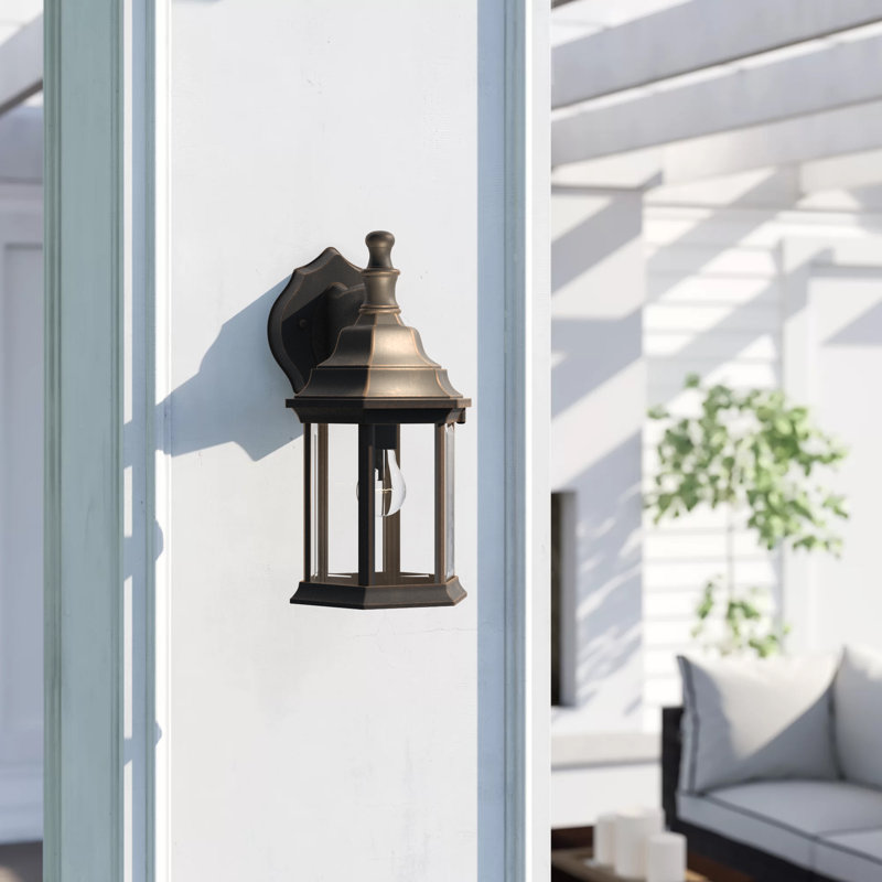 Terrest Wall Light, Painted Rust