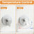 Faucet Modern Shower Faucet, Tub And Shower Trim Kit With Single-Spray Touch-Clean Round Shower Head (Valve Not Included)-122461339