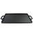 Gibson Addlestone 13 in. Cast Iron Rectangular Reversible Grill and Griddle Pan