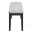 Siège de salle à manger rembourré 1pc