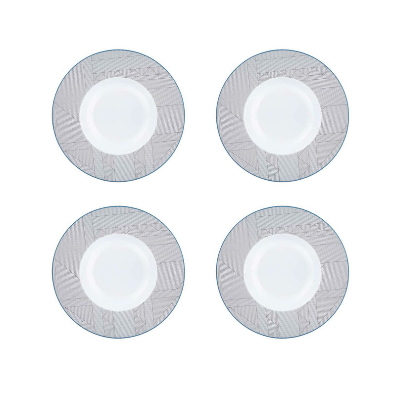 Orquestra Handmade Porcelain Appetizer Plate