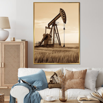 Impression sur toile, "Sépia"