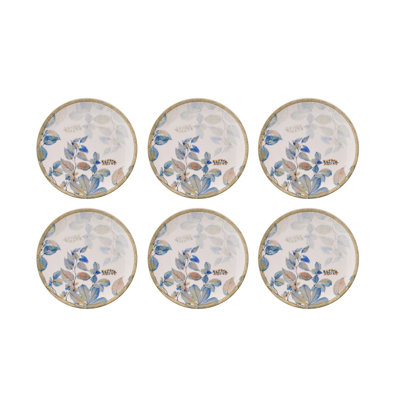 Ensemble d'assiettes à dessert (6 pièces)