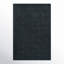 AllModern Contour Hand Loomed Wool Geometric Navy Area Rug-152842212