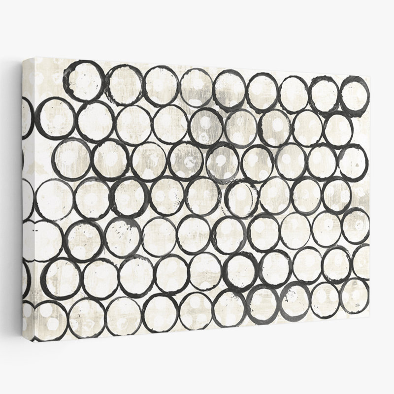 Contemporary Eclipse I Neutral, 48" H x 32" W