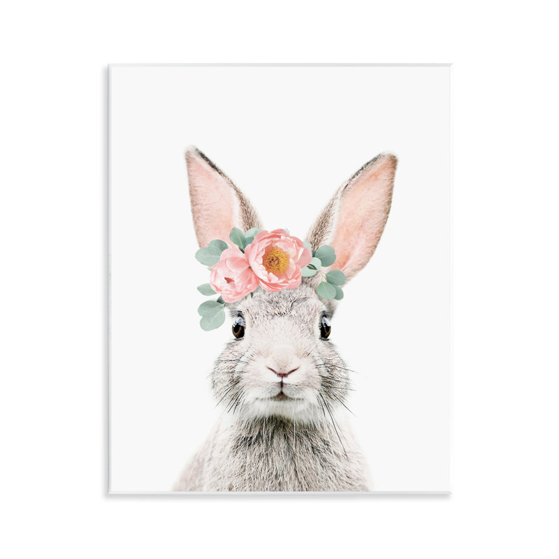 «Pink Flower Bunny» par Sissi et Seb