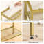 75cm Glass Top Console Table-788730526