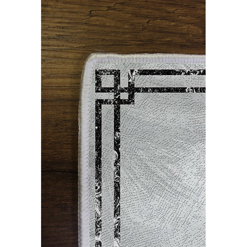 Soft & Durable Area Rug, 5.2 x 7.5 Feet, 100% Polyester, 650 g/m², 0.3 in Pile Height | Non-Slip PVC Dot Underside | Machine Washable, 3D Digital Print | Perfect for Living Room, Bedroom & Office Decor