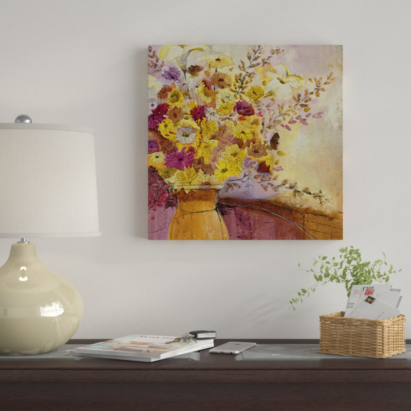 « fandango i », reproduction sur toile, H 18 po x l 18 po x P 1,5 po, Toile tendue, Pas de tapis