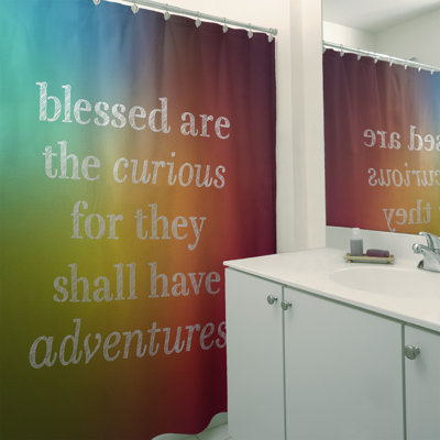 Shower Curtain with Liner Included