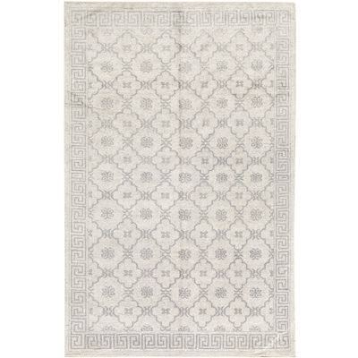 Neo Villa Southwestern Area Rug in Silver