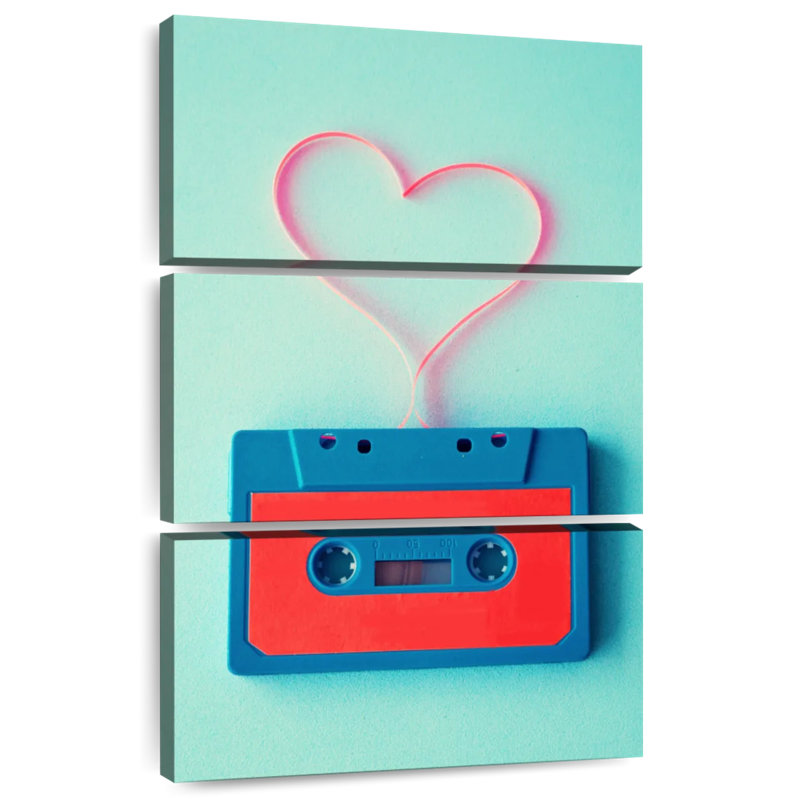 Abarca Heart Cassette Tape