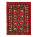Niyomi Oriental Area Rug in Red