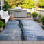 Machine Washable Indoor/Outdoor Xhevrie Blue Rug-111924996