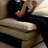Corduroy Upholstered Ottoman Footstool, Compatible With 2/3/4 Seater Sofas-1461662892