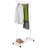 Maialen 34 " Clothing Rack