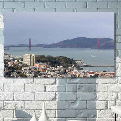 « san francisco », reproduction de photo sur toile tendue