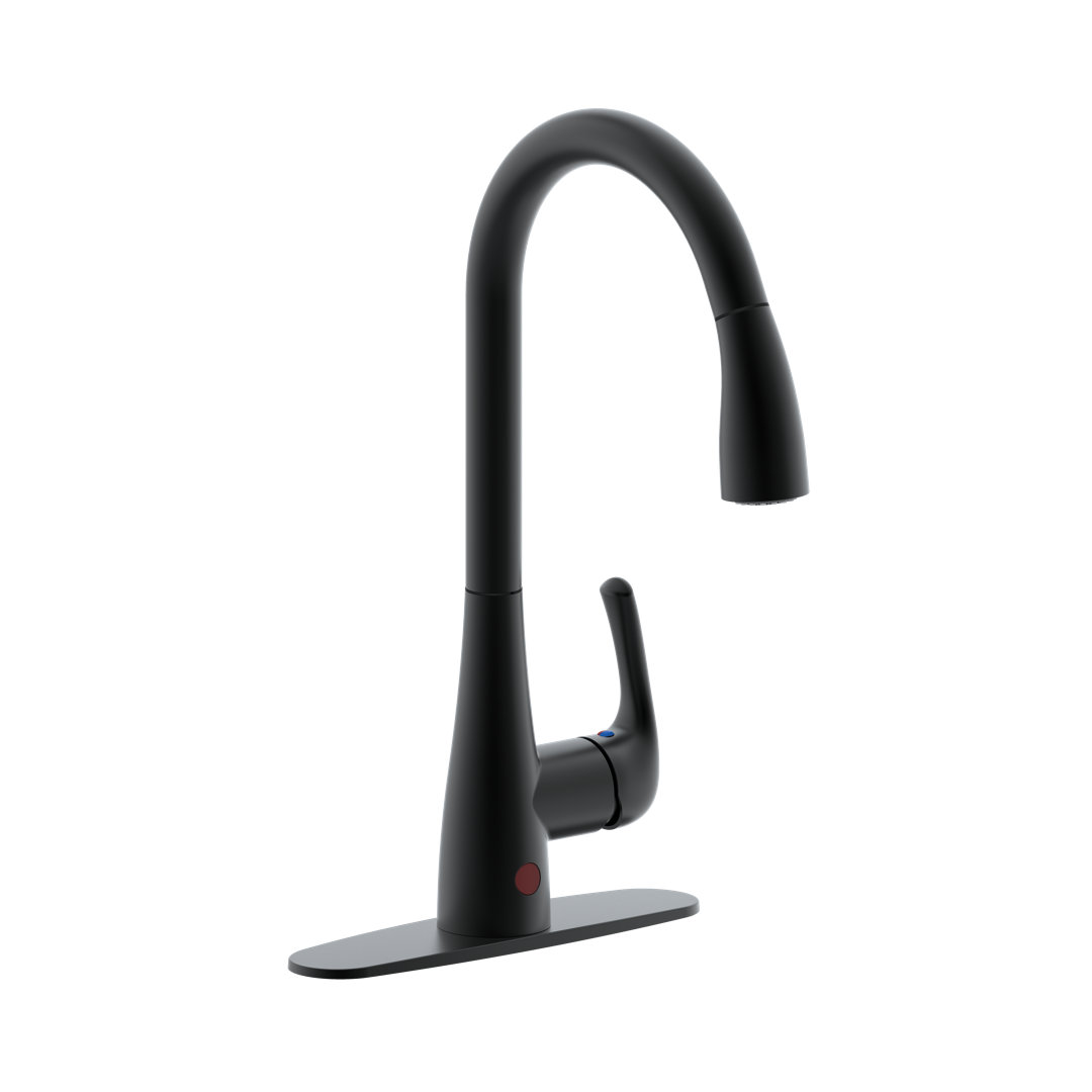 Westbrass Pull Down Spray Touch Kitchen Faucet Westbrass