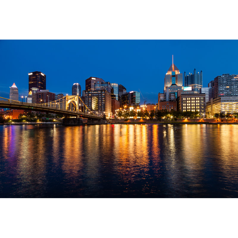 Sareen Allegheny River by Alexeys - Wrapped Canvas Print, 30cm H x 46cm W 3.8cm D