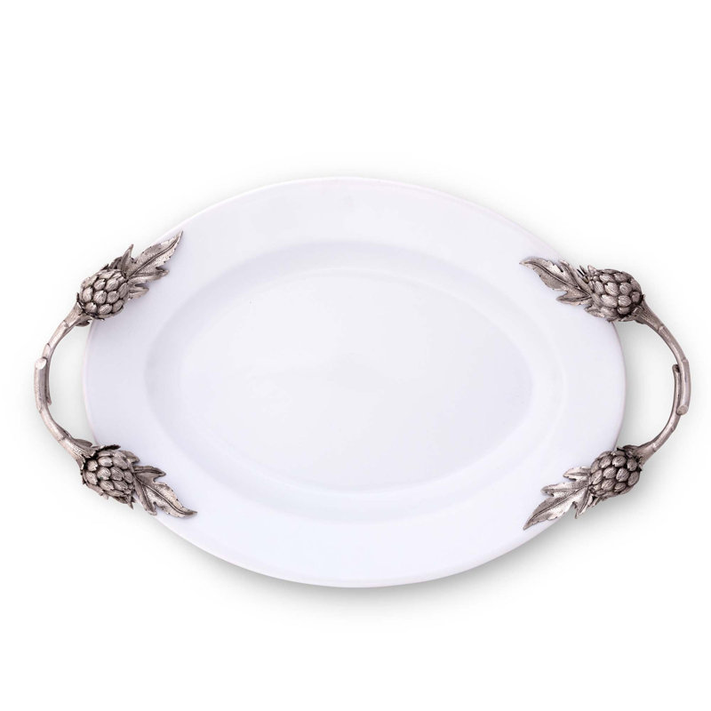 Farmer's Market Ceramic Decorative Tray