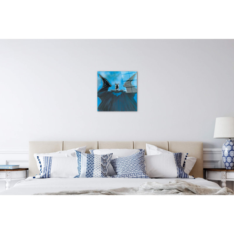 Comics Batman Heritage by Art Studio 58x58 Cm Frameless Panel Lightweight Ready to Hang, CrystalArt