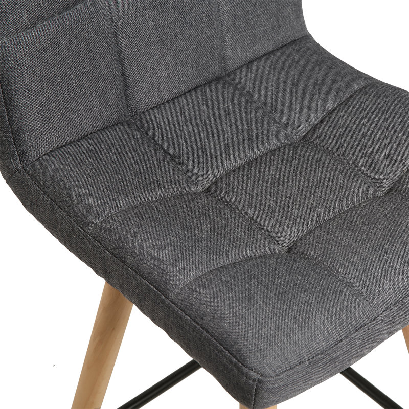 Jeb 70cm Bar Stool, Dark Grey