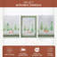 Maison d'Hermine Winter Mornings, ensemble de 3 torchons de cuisine 100 % coton - 51 x 70 cm