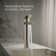 Parallel Tall Single-Handle Bathroom Sink Faucet, Single-Hole Faucet with Pop-Up Drain, 0.5 GPM