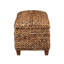 Élégante commode ambrée - feuille de bananier tissée, s'adapte à divers designs d'intérieur
