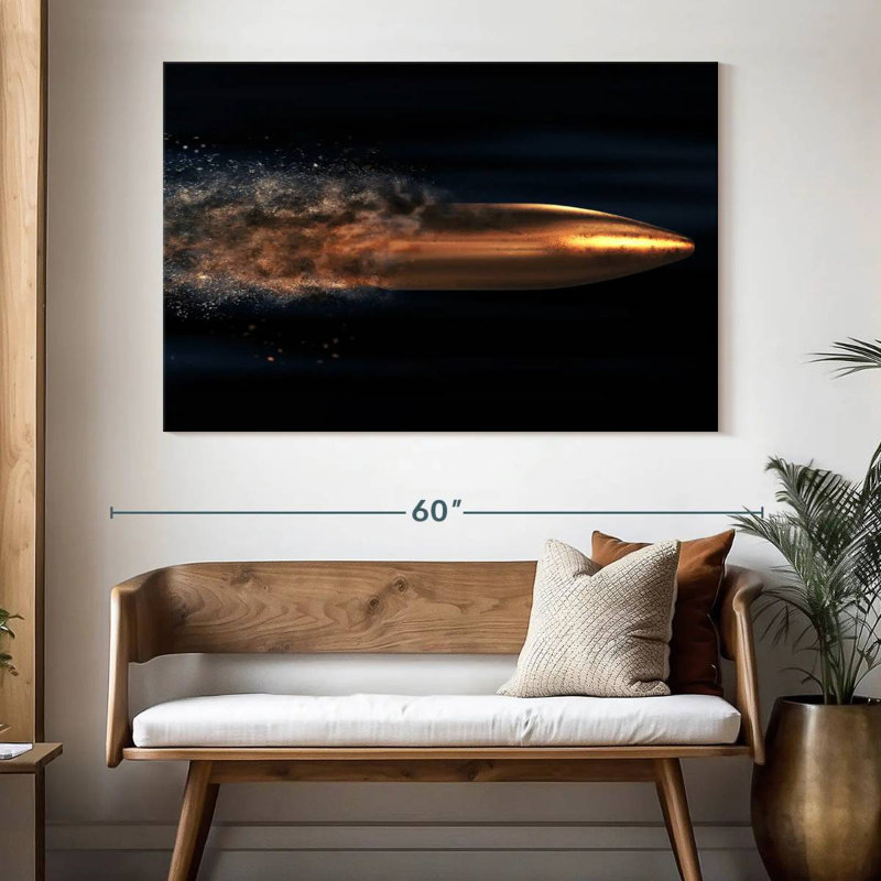 Bullet Speed, 34" H x 51" W