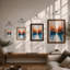 Hands In Motion Modern - Print-616924142-616924141