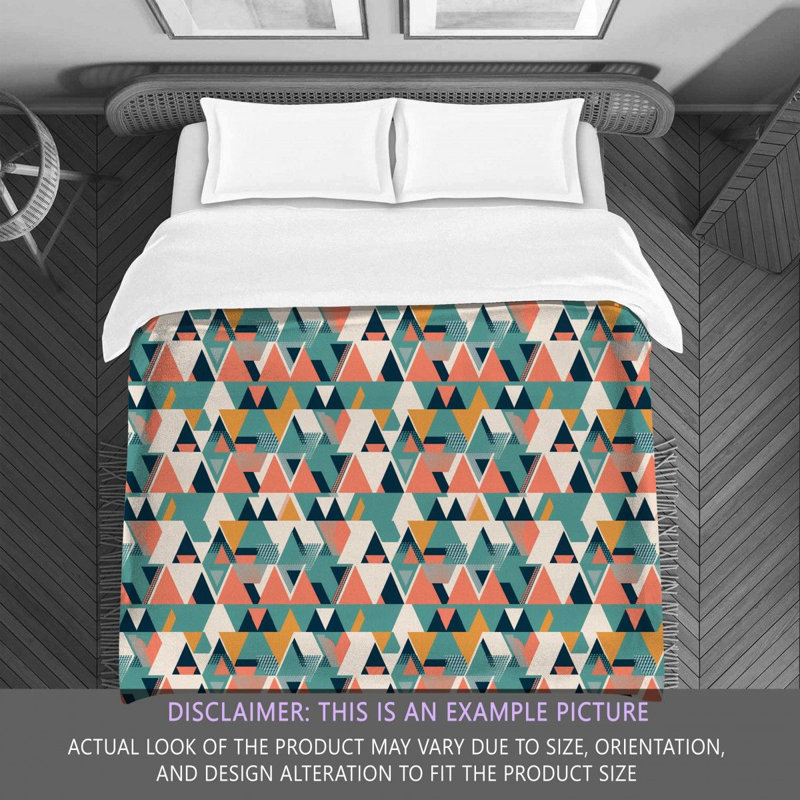 Machine Printed Comforter, Twin Comforter