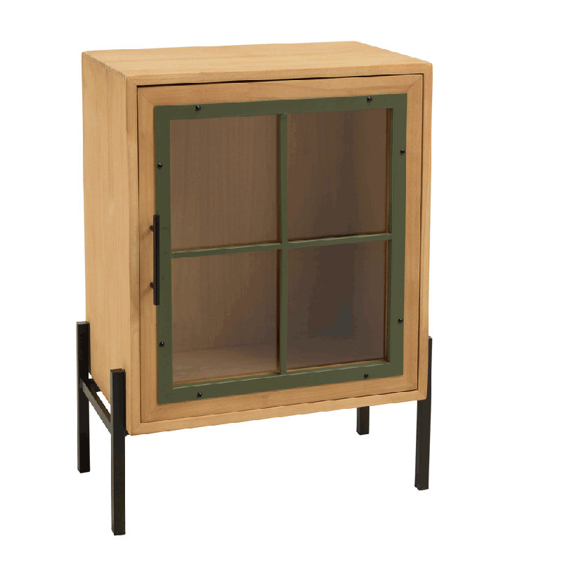 Ancle 58cm W Steel Bedside Table