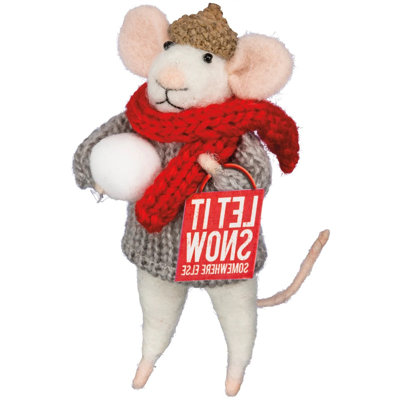  Let It Snow Mouse Critter Somewhere Else