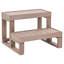 Hot Tub Steps LIMAY Brown