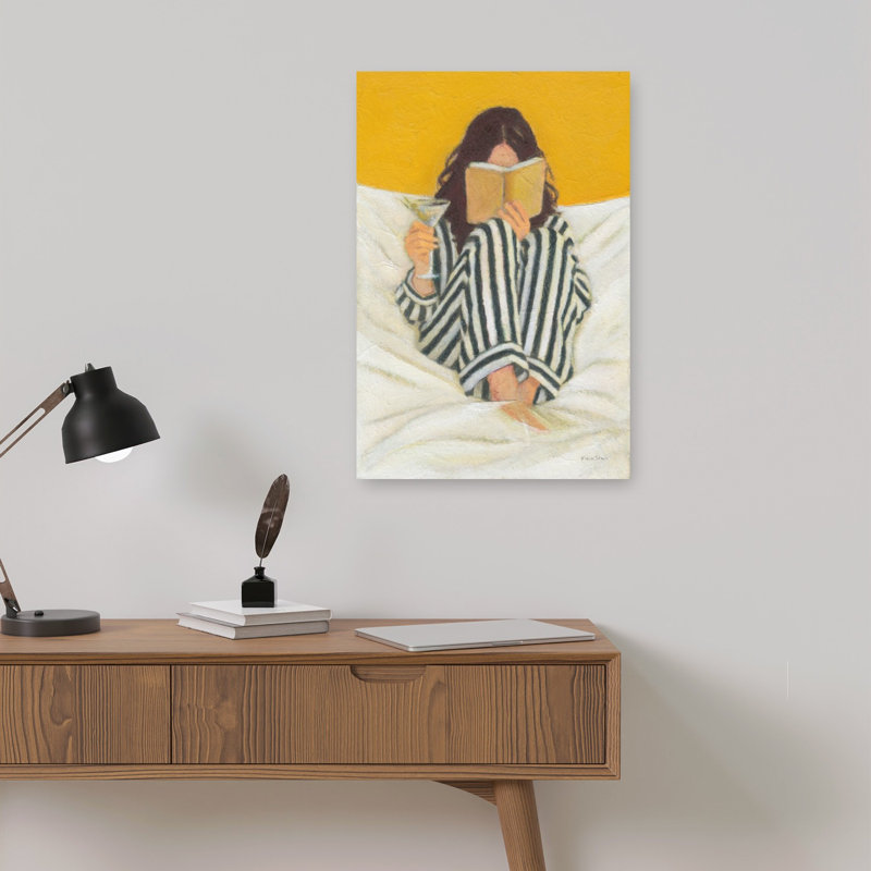 Friday Night Contemporary Wall Art Print, 45.72cm H x 30.48cm W