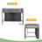 Loft Bed With 8 Open Storage Shelves And Built-In Ladder-114244246