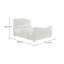 Alzado Upholstered Bed-22218695-22218696