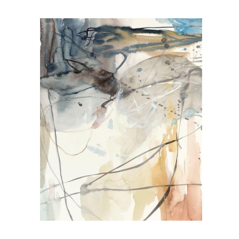 Deep Autumn Leaves II Print by Sara Brown, Glass Coat, 38" H x 30" W x 1.5" D